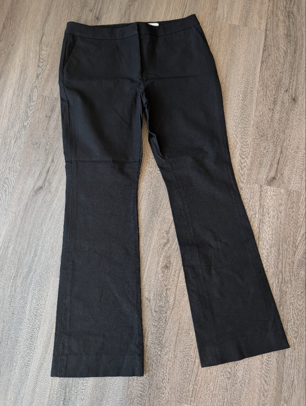 Nordstrom Signature Black Women's Boot Cut Dress Pants Trousers